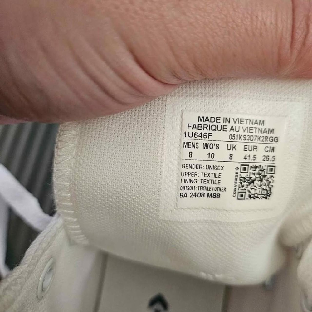 Converse Chuck Taylor All Star White High-Tops